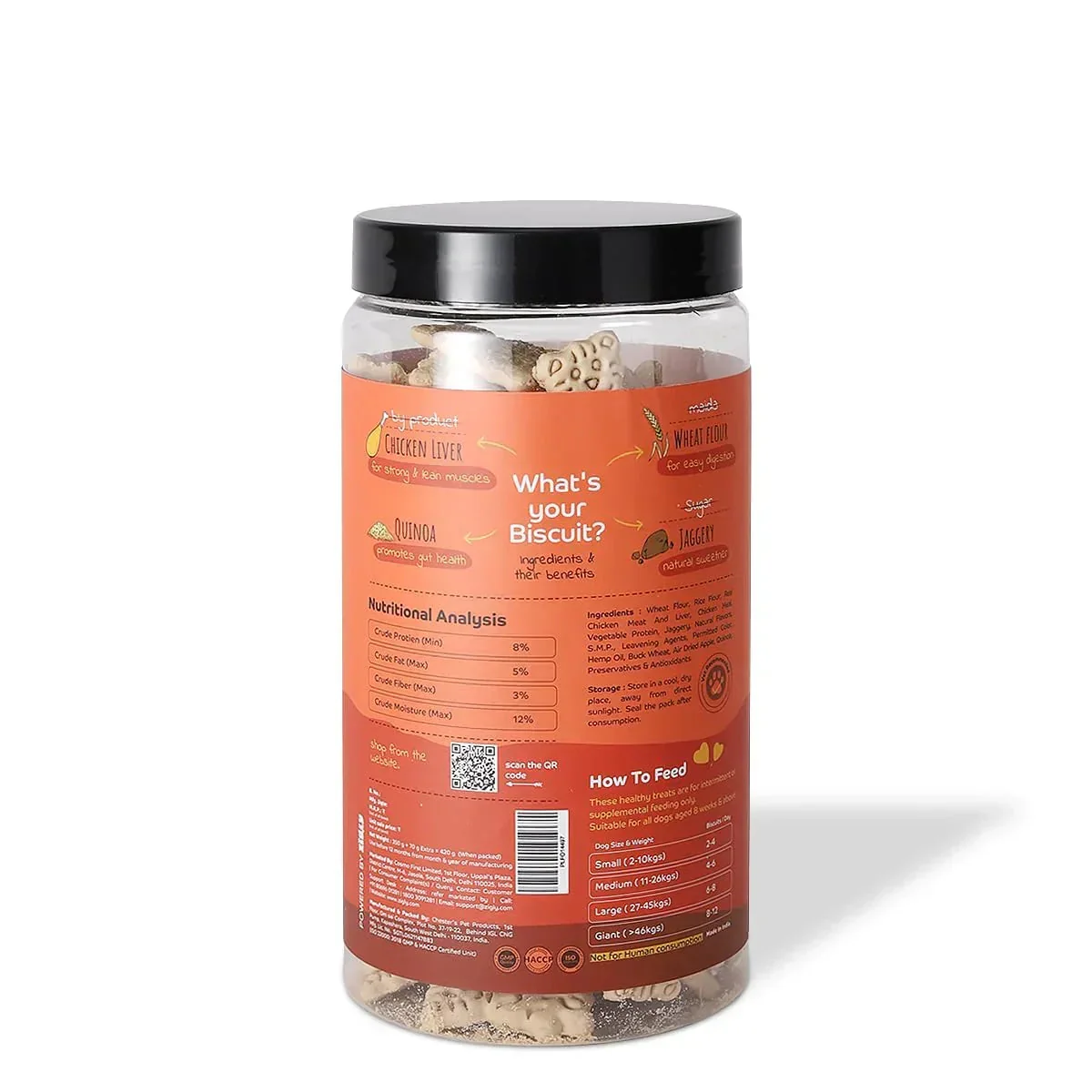 Applod Chicken Liver Dog Biscuit With Quinoa  - Image 9