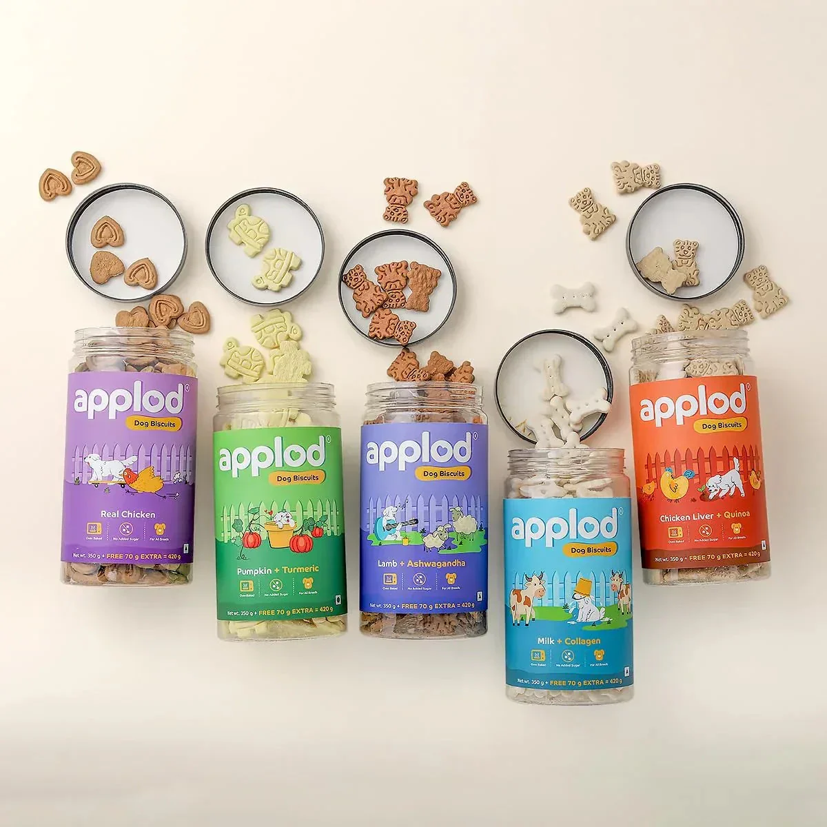 Applod Lamb Dog Biscuit With Ashwagandha - Image 7