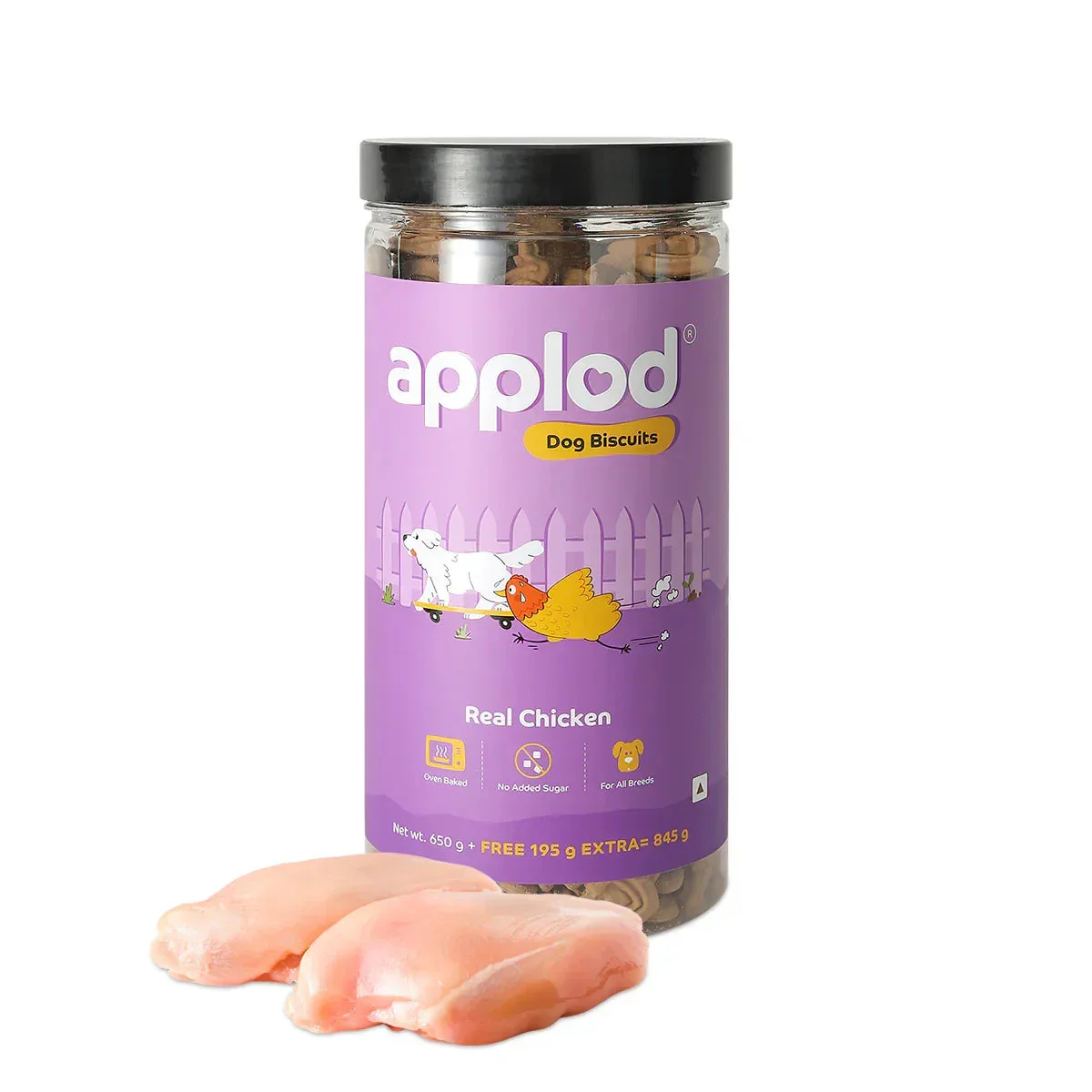 Applod Real Chicken Dog Biscuit - Image 11