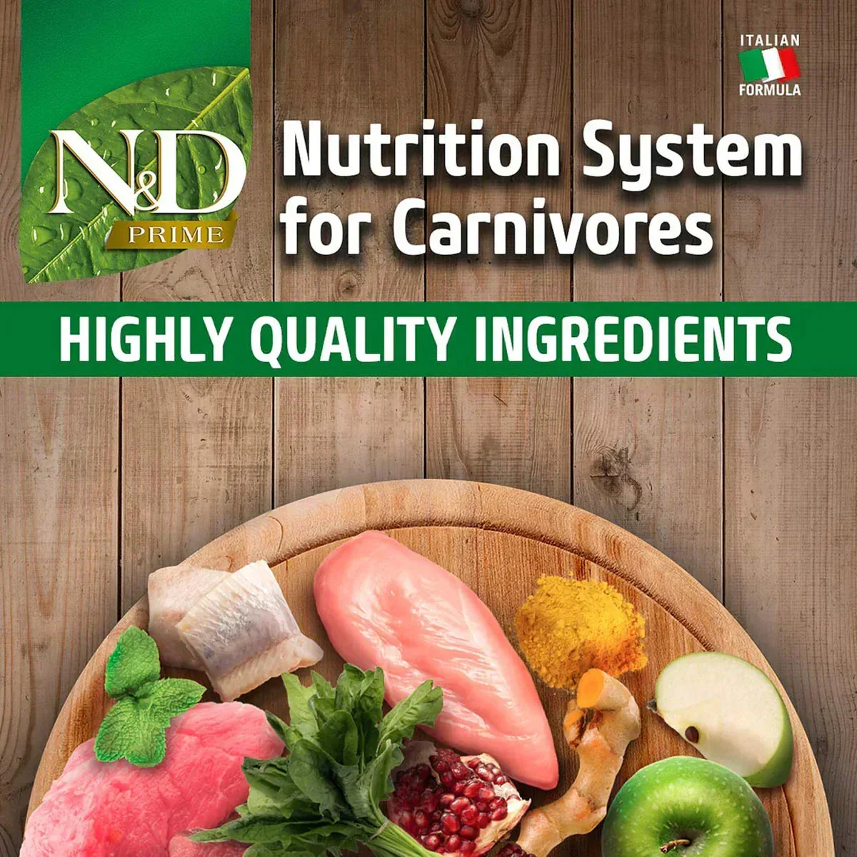 Farmina N&D Grain Free Prime Lamb & Blueberry Adult Dry Cat Food - All Breed Adult - Image 4