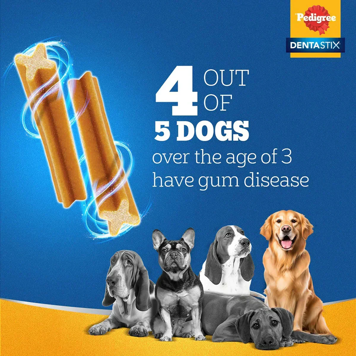 Pedigree Dentastix Oral Care Adult Dog Treat - Large Breed (25+ kg) - Image 6