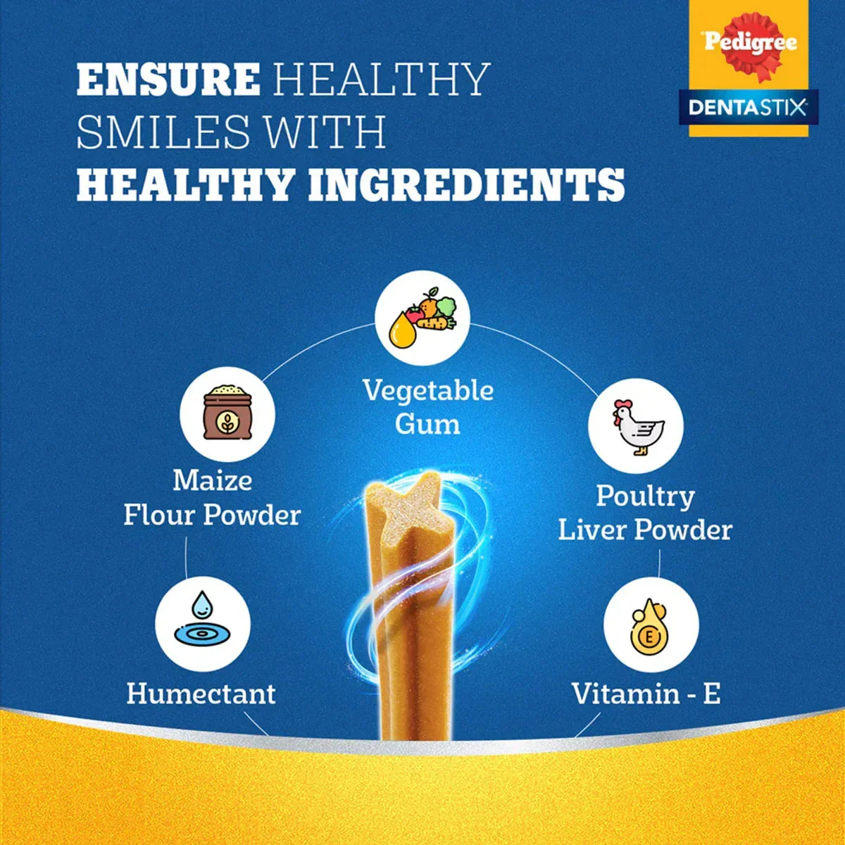 Pedigree Dentastix Oral Care Adult Dog Treat - Small Breed (5-10 kg) - Image 5