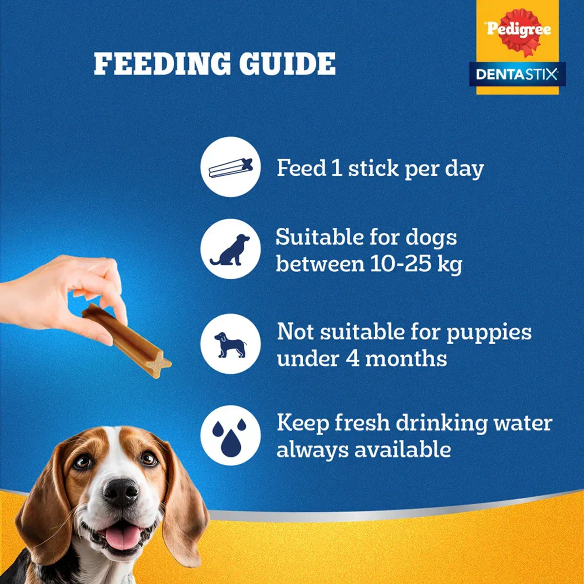 Pedigree Dentastix Oral Care Adult Dog Treat - Small Breed (5-10 kg) - Image 6