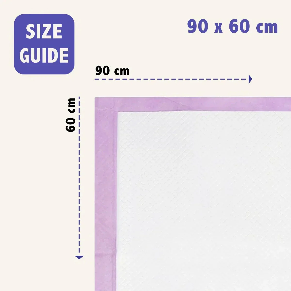 Purple Tails Pet Training Pads - 50 Pads - Image 6