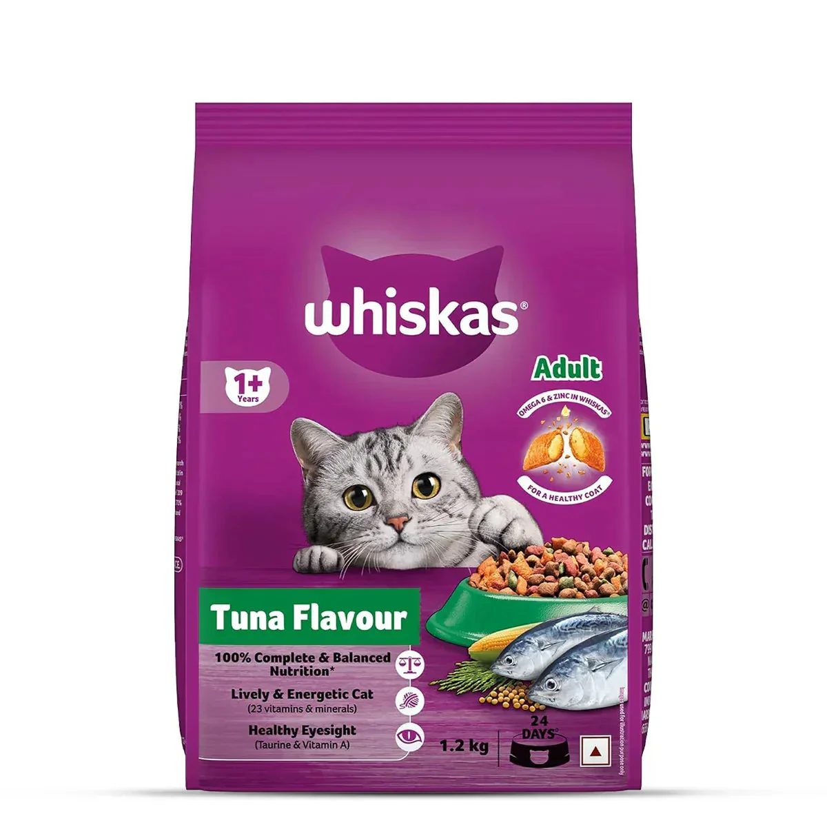 Whiskas Tuna Flavour Dry Cat Food - All Breeds Adult (+1 year) - Image 18