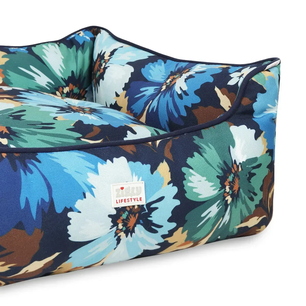 ZL Midnight Flower Lounger Dog Bed - Image 5